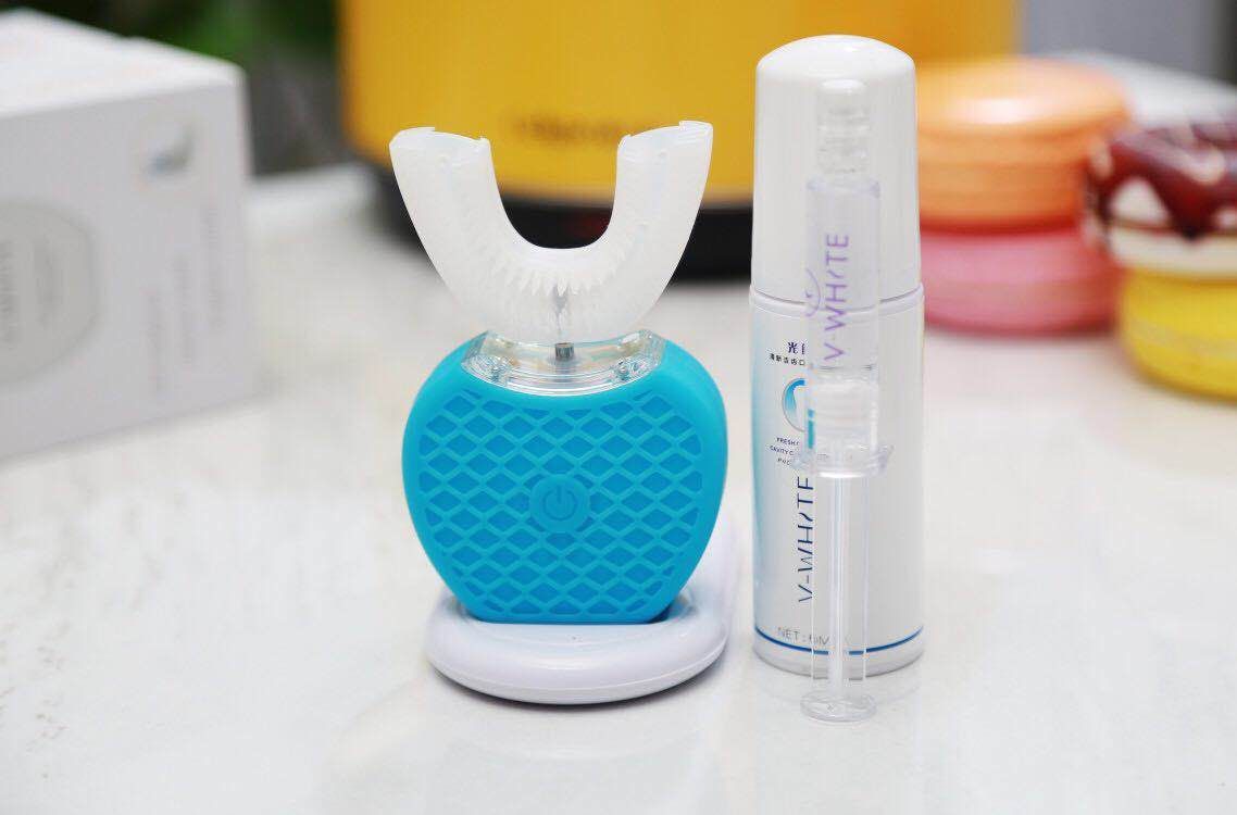 V-White - Hands Free Automatic Toothbrush Automatic Toothbrush Timeless Matter
