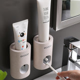 Toothpaste Dispenser & Squeezer - Best Automatic Toothpaste Dispenser & Squeezer Toothpaste Dispenser Timeless Matter Wheat 