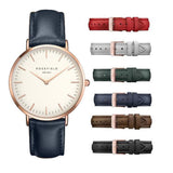 Rosefield Ultra Thin Quartz Watch For Women Timeless Matter 
