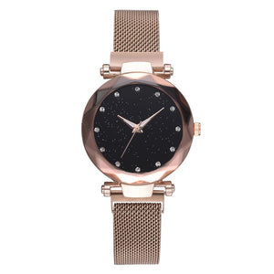 Galaxy - Quartz Watch For Women Timeless Matter Gold 