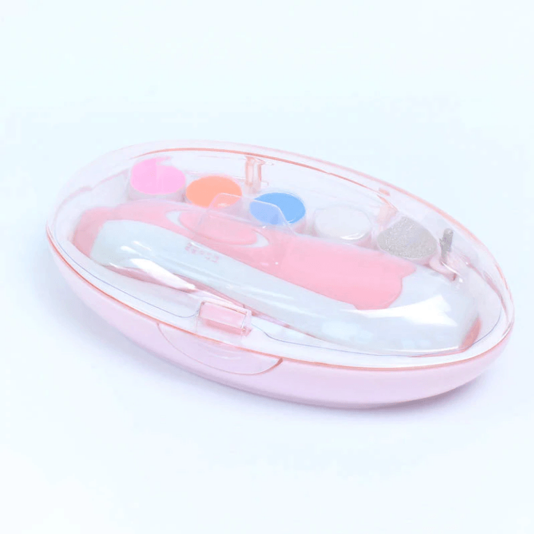 Electric Baby Nail Trimmer Timeless Matter Pink 