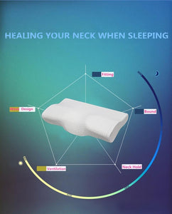 Memory Foam Pillow For Snore & Neck Pain Relief Timeless Matter 