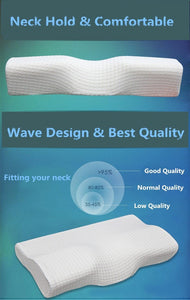 Memory Foam Pillow For Snore & Neck Pain Relief Timeless Matter 