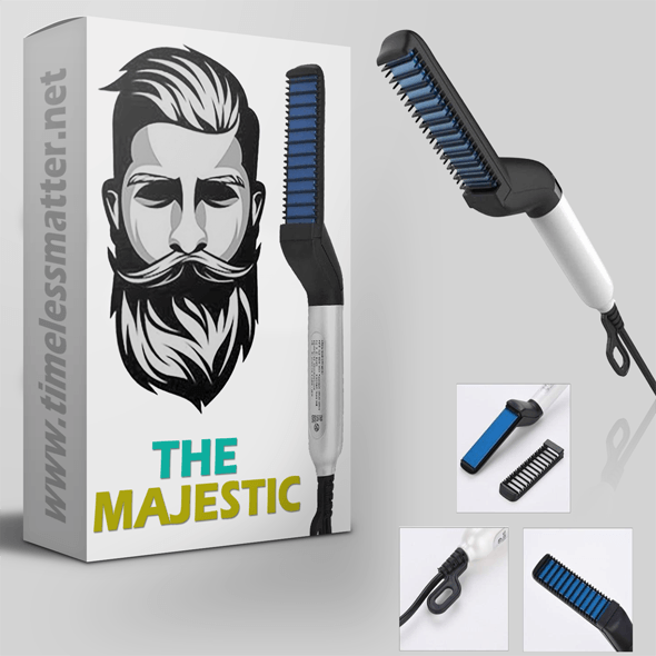 Beard comb that straightens online