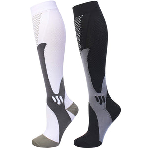 Compression Socks For Women & Men (Use Size Chart Below)