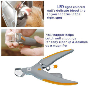 LED Safety Pet Nail Clipper Timeless Matter 
